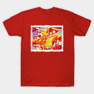 Swimming pop art T-Shirt